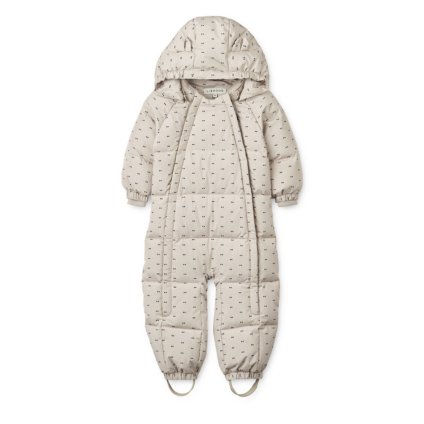LIEWOOD Zimní kombinéza Sylvie - Double dot / SIlver lining