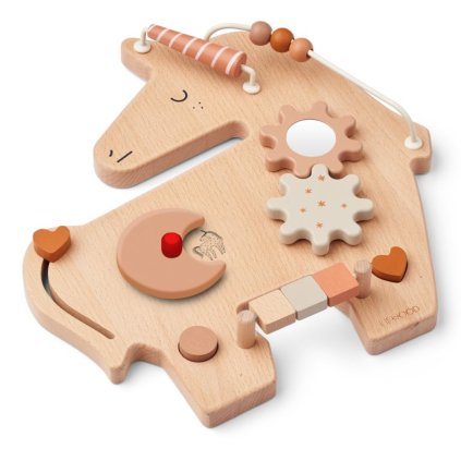 LIEWOOD Interaktivní deska Carola -  Unicorn Pale tuscany multi mix