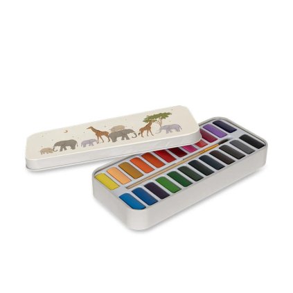 KONGES SLOJD Akvarelový set - SAFARI