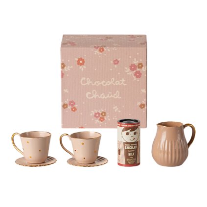 MAILEG Set s horkou čokoládou pro myšky - S24