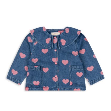 KONGES SLOJD Džínová košile MAGOT - COEUR PINK