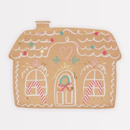 MERI MERI Talíře - Gingerbread House