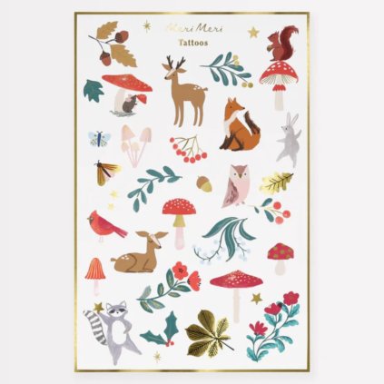 MERI MERI Tetování - Woodland
