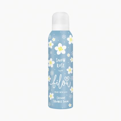 BILOU Sprchová pěna Snow Rose 200ml
