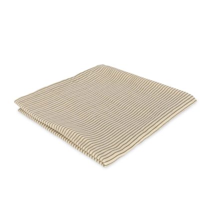 KONGES SLOJD Velká mušelínová plena GOTS - TEA STRIPE