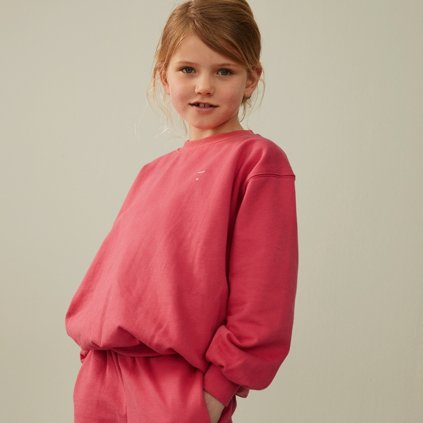 GRAY LABEL Mikina GOTS - Cherry