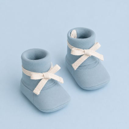 GRAY LABEL Sock boots GOTS - Sky