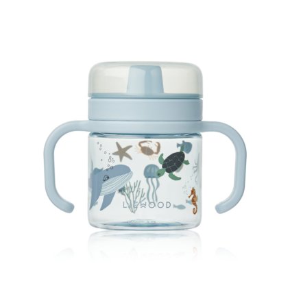 LIEWOOD Tritanový hrneček Kylo - Sea creature / Sandy 280ml