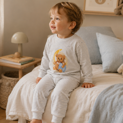 KONGES SLOJD GIO pyjamas - STRIPE BLUIE