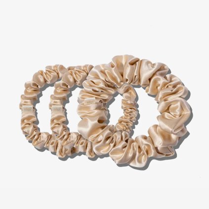SLIP Hedvábné gumičky Midi/Large - Blonde 3x