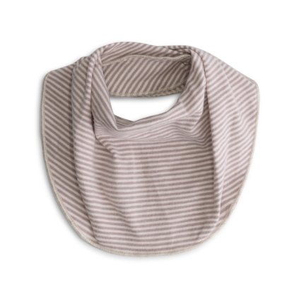 GRAY LABEL Dětský slintáček GOTS - Berry - Cream