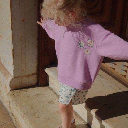 KONGES SLOJD x RHW Mikina LETTER - LUPINE