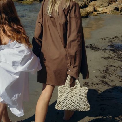 STUDIO NOOS Taška Mini Natural Macrame