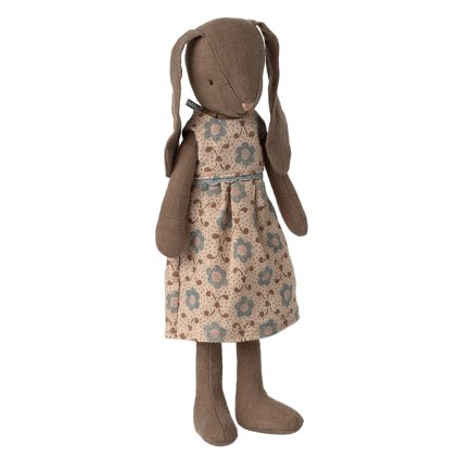 MAILEG Zajíček Size 2 - Brown - Dress