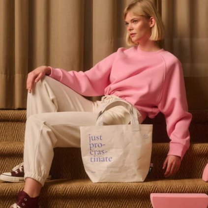 TINNE + MIA Taška Shopper - just pro-cras-tinate