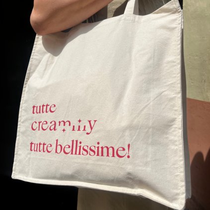 CREAMMY Taška shopper Tutte Bellissime red