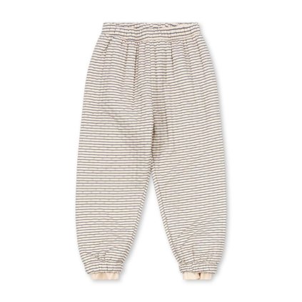 KONGES SLOJD Thermo kalhoty - STRIPE BLUIE