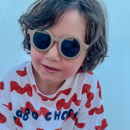 GRECH & CO. Sluneční brýle Classic  Plant-Based Bendable - Fog