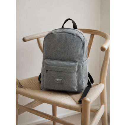 STUDIO NOOS Midi backpack - Denim Grey
