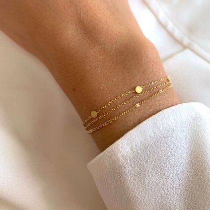 VICTOIRE COLLECTION Náramek Triple row