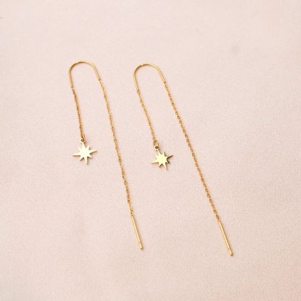 VICTOIRE COLLECTION Náušnice Star pendant