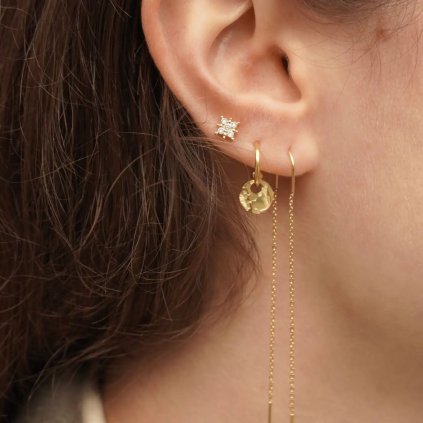 VICTOIRE COLLECTION Náušnice Star pendant