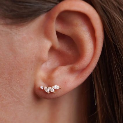 VICTOIRE COLLECTION Náušnice Zirconia 1pcs