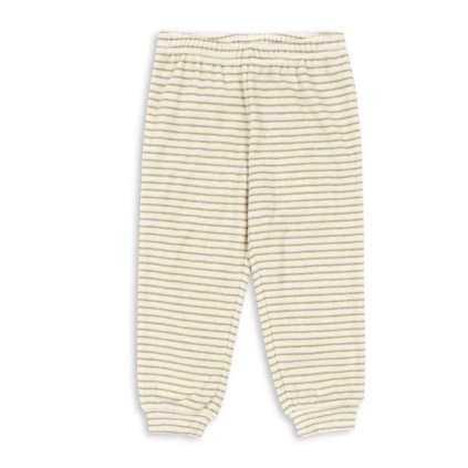 KONGES SLOJD Tepláky  ITTY SWEAT - TEA STRIPE