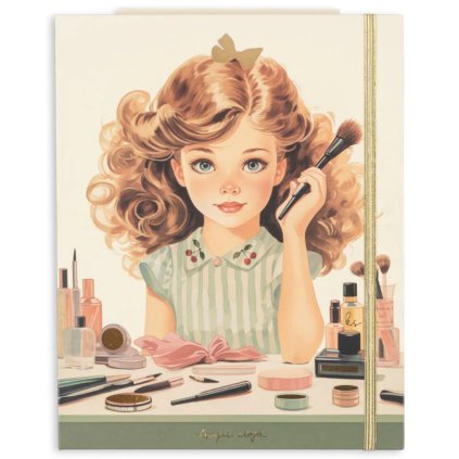 KONGES SLOJD Kniha GLAM GUIDE  MAKE UP - MIX PACK