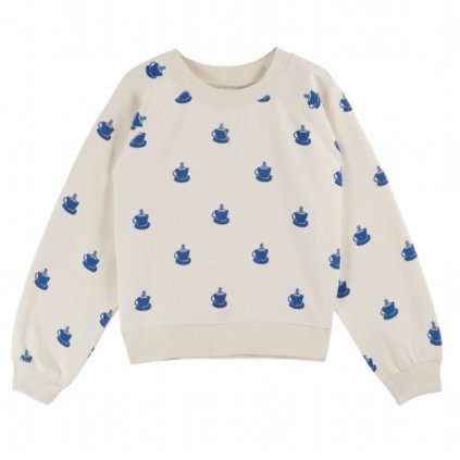 EMILE ET IDA Mikina CHARLOTTE - CREME