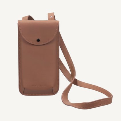 MONK & ANNA Taštička na mobil - clay