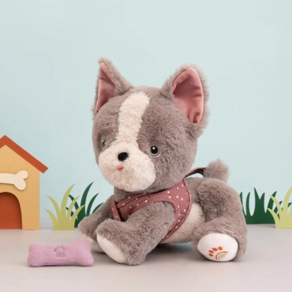 OLLI ELLA Pejsek Dinkum Gizmo - Grey