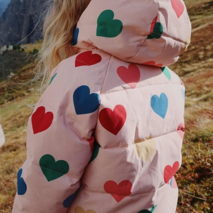 KONGES SLOJD Zimní bunda NUKA - COEUR ROSE COLORÉ