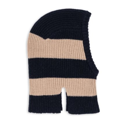 KONGES SLOJD Kukla BALACLAVA - BLUE STRIPE