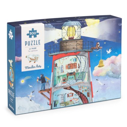 MOULIN ROTY Puzzle Dobrodružství u majáku - 500 pcs