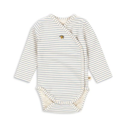 KONGES SLOJD Body pro miminka BASIC -  STRIPE BLUIE