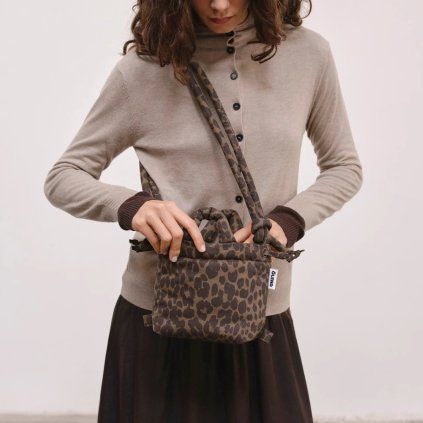 ÖLEND Taška Micro Ona Soft - Leopard
