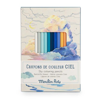 MOULIN ROTY Pastelky s omalovánkami