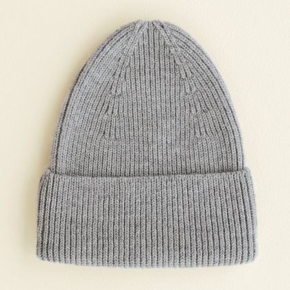HVID Čepice Beanie Fonzie ADULT Grey Melange
