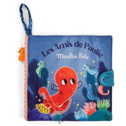 MOULIN ROTY Látková knížka Les Aventures de Paulie