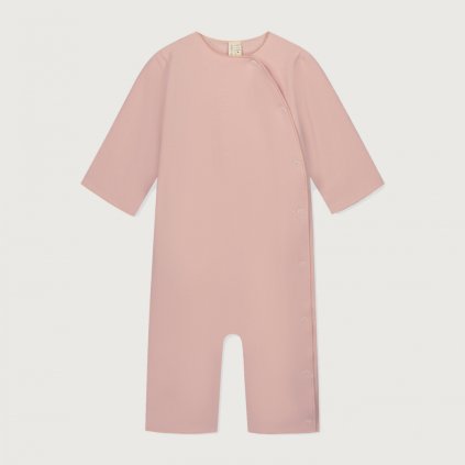 GRAY LABEL Overal pro miminka GOTS - Faded Pink