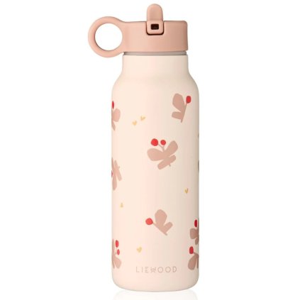 LIEWOOD Termo láhev Falk 350ml - Butterfly / Apple blossom