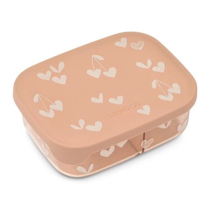 LIEWOOD Tritanový svačinový box Arthur Tritan - Sweethearts / Pale tuscany