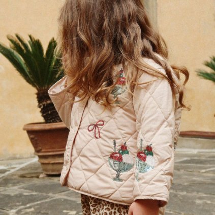 KONGES SLOJD Bunda  FLORA  SEQUIN - GELATO