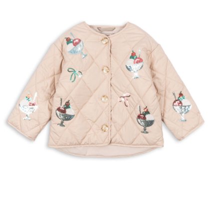 KONGES SLOJD Bunda  FLORA  SEQUIN - GELATO