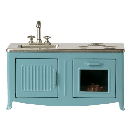 MAILEG Retro kuchyňka pro myšky S26 - Blue