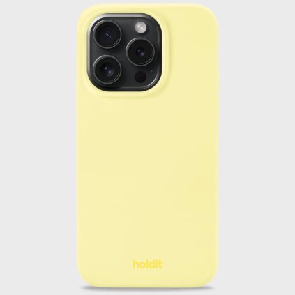 HOLDIT - Kryt na mobil iPhone 15 Pro - Lemonade