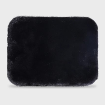 HOLDIT Obal na notebook 14" - Faux Fur Black