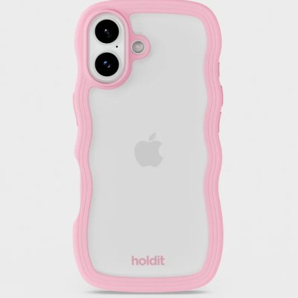 HOLDIT Kryt na mobil iPhone 17 - Pink/Transparent