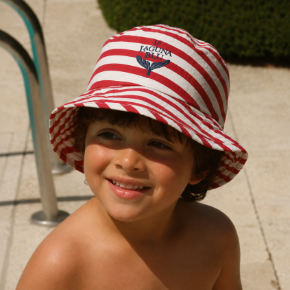 ASNOU HAT CONGESSION - STRIPE ROUGE